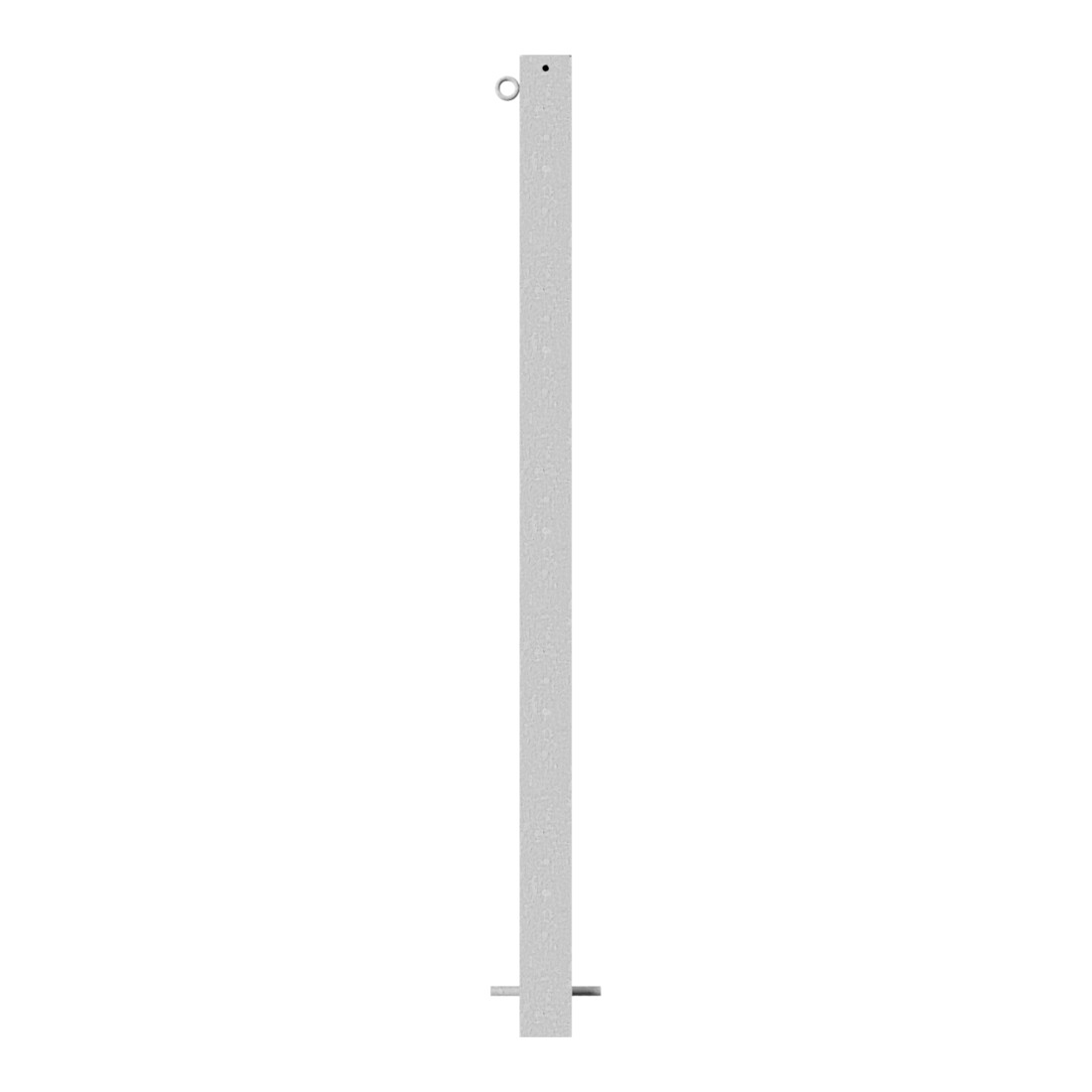Schake Absperrpfosten Typ 470/1, ortsfest, zum Einbetonieren, 70x70mm, + 1 Öse