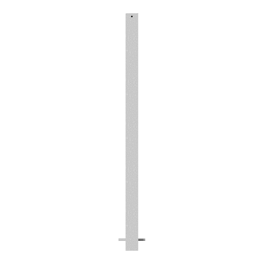Schake Absperrpfosten Typ 470, ortsfest, zum Einbetonieren, 70x70mm, feuerverzinkt