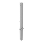 Schake Absperrpfosten Typ 4701FUH, 70x70mm, umlegbar, herausnehmbar + Dreikantverschluß, feuerverzinkt-2
