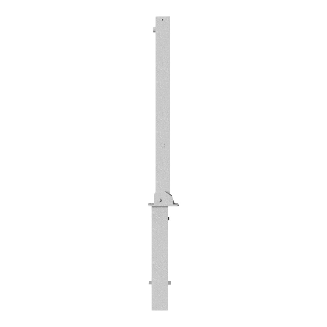 Schake Absperrpfosten Typ 4701FUH, 70x70mm, umlegbar, herausnehmbar + Dreikantverschluß, feuerverzinkt