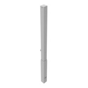 Schake Absperrpfosten Typ 470F/1, 70x70mm, herausnehmbar- + Dreikantverschluß, + 1 Öse-4