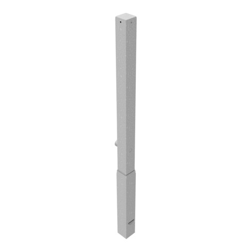 Schake Absperrpfosten Typ 470F/1, 70x70mm, herausnehmbar- + Dreikantverschluß, + 1 Öse