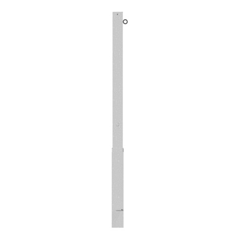 Schake Absperrpfosten Typ 470F/1, 70x70mm, herausnehmbar- + Dreikantverschluß, + 1 Öse