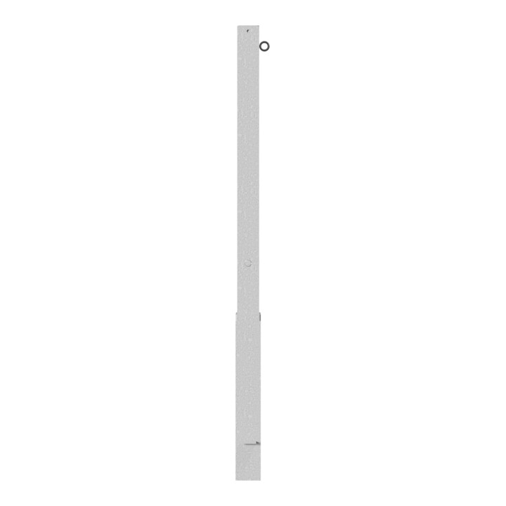 Schake Absperrpfosten Typ 470F/1, 70x70mm, herausnehmbar- + Dreikantverschluß, + 1 Öse