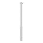 Schake Absperrpfosten Typ 470F/2, 70x70mm, herausnehmbar- + Dreikantverschluß, + 2 Ösen-2
