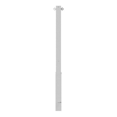 Schake Absperrpfosten Typ 470F/2, 70x70mm, herausnehmbar- + Dreikantverschluß, + 2 Ösen
