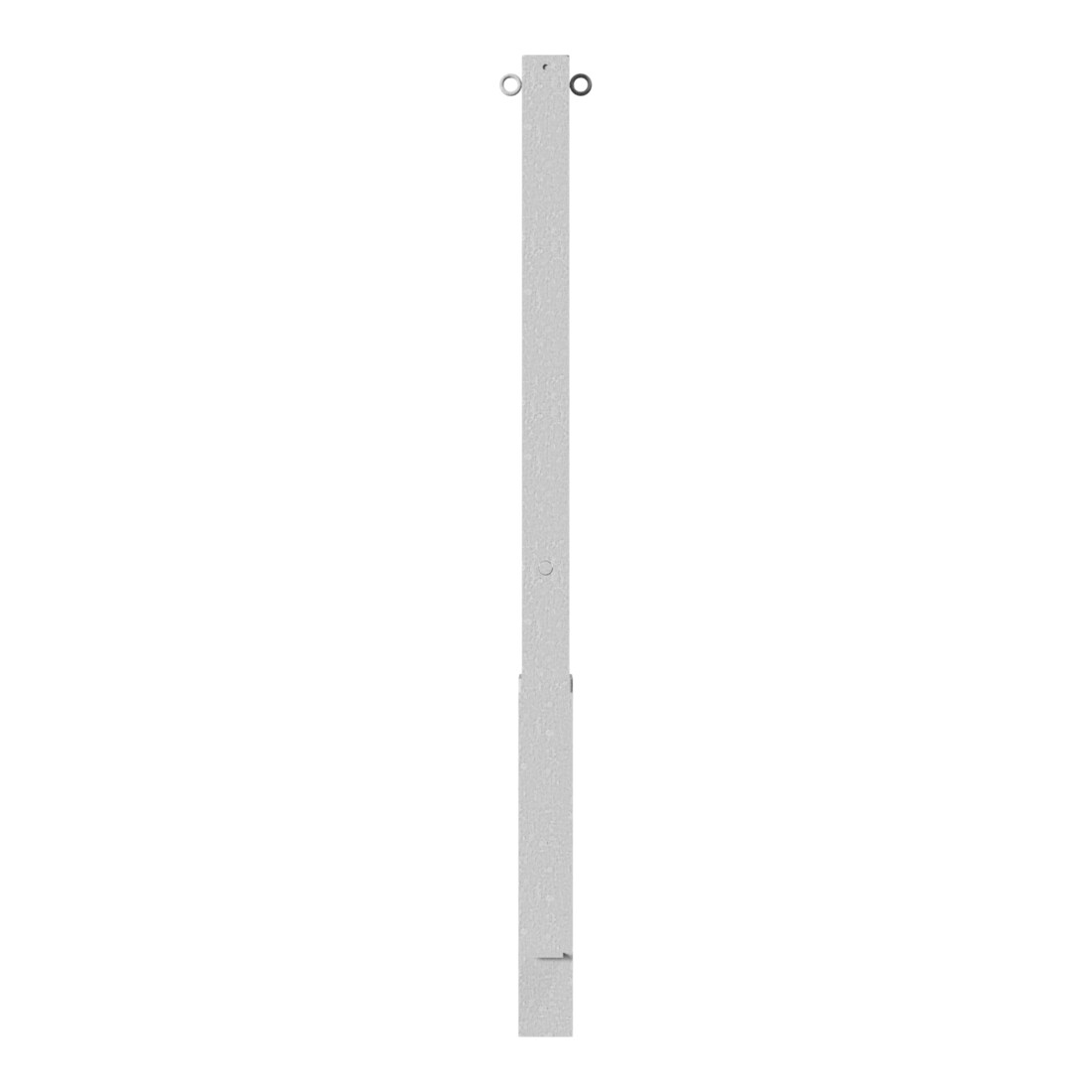Schake Absperrpfosten Typ 470F/2, 70x70mm, herausnehmbar- + Dreikantverschluß, + 2 Ösen