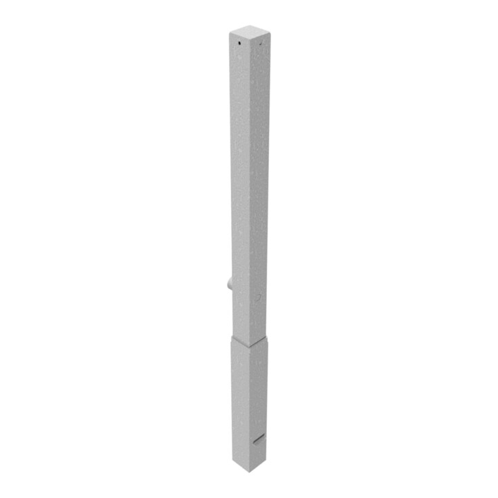 Schake Absperrpfosten Typ 470F, 70x70mm, herausnehmbar- + Dreikantverschluß, feuerverzinkt