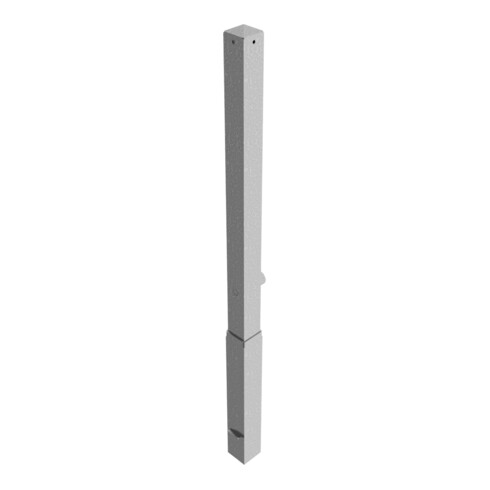 Schake Absperrpfosten Typ 470F, 70x70mm, herausnehmbar- + Dreikantverschluß, feuerverzinkt