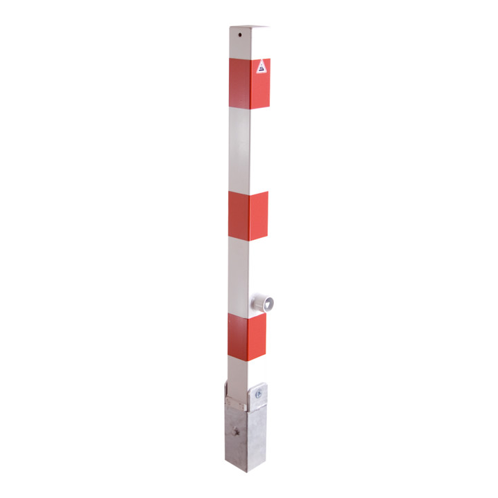 Set Schake Absperrpfosten Typ 470FUKH, umlegbar, Hebe, Kipp, Mechanik +...