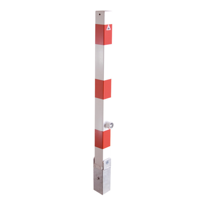 Set Schake Absperrpfosten Typ 4715FU + Dreikantschlssel M 12 + Grauguss-Univ.-Schlssel + BefestigungsschraubensatzTyp 1 + Bodenhlse