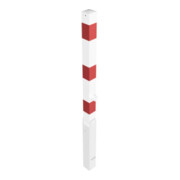 Schake Absperrpfosten Typ 470FUKH, umlegbar, Hebe, Kipp, Mechanik + Dreikantverschluß, zum Einbetonieren, 70x70mm, incl. Bodenhülse-4