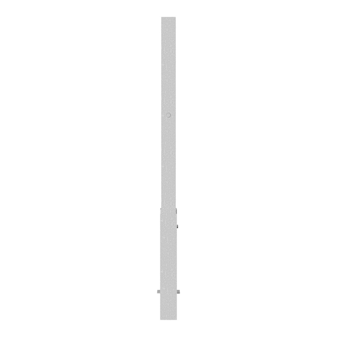 Schake Absperrpfosten Typ 470FZ, herausnehmbar, 70x70mm + Dreikantverschluß, Profilzylinder, feuerverzinkt