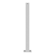 Schake Absperrpfosten Typ 470P 70x70, ortsfest + Bodenplatte 150x100x6mm zum Aufdübeln, feuerverzinkt-4