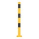 Schake Absperrpfosten Typ 470PBG, ortsfest, 70x70mm, gelb/schwarz