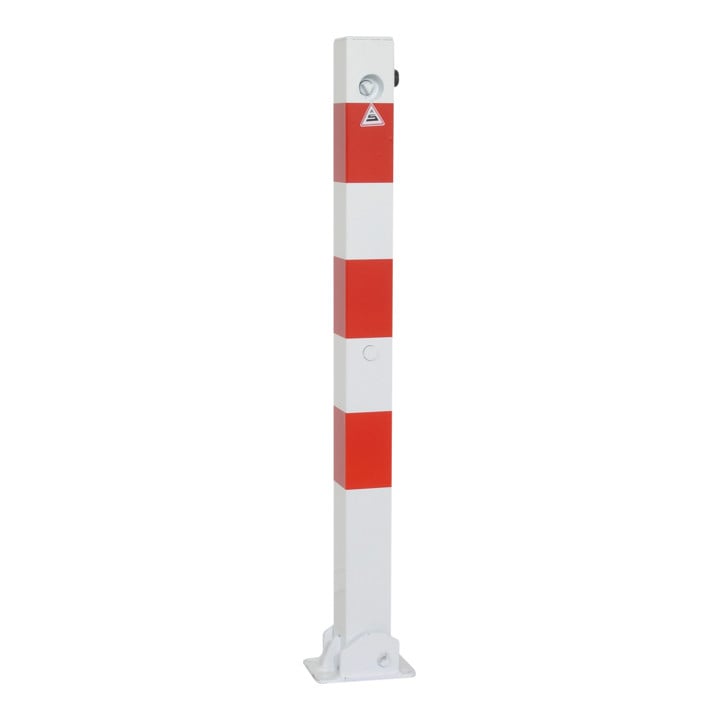 Set Schake Absperrpfosten Typ 470UV + BefestigungsschraubensatzTyp 1 + Bodenh lse zum Einbetonieren
