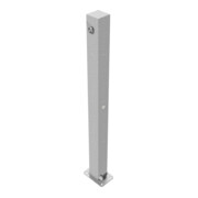 Schake Absperrpfosten Typ 470UN, umlegbar + Dreikantverschluß 8mm, 70x70mm, feuerverzinkt-5