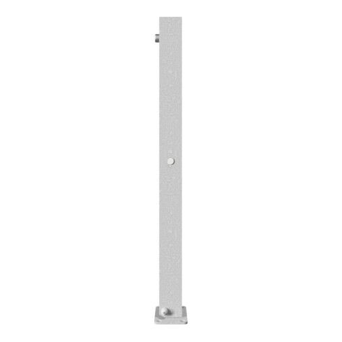 Schake Absperrpfosten Typ 470UN, umlegbar + Dreikantverschluß 8mm, 70x70mm, feuerverzinkt