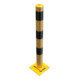 Schake Absperrpfosten Typ 489NPBG, ortsfest, 220x220 mm Ø 89mm, gelb / schwarz-5