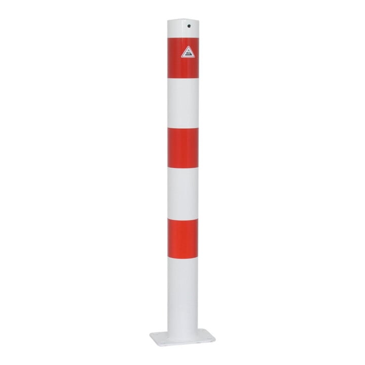 Set Schake Absperrpfosten Typ 489P, ortsfest, Ø 89mm, feuerverzinkt + Schake...