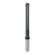 Schake Absperrpoller, herausnehmbar + Dreikantverschluß konisch 102mm/76mm + Zierkappe verzinkt, beschichtet,-4