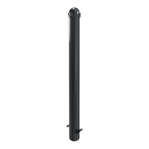 Schake Absperrpoller, ortsfest konisch 102mm/76mm + Zierkappe verzinkt, beschichtet,