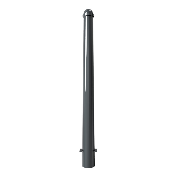 Schake Absperrpoller, ortsfest konisch 102mm/76mm + Zierkappe verzinkt, beschichtet,