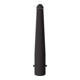 Schake Absperrpoller, ortsfest konisch 168mm/96mm + Zierkappe verzinkt, beschichtet, RAL 8019-2
