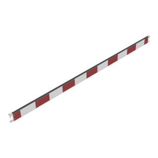 Schake Absperrschranke nach TL, Länge: 2,40 m, Höhe: 100 mm