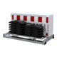 Schake Absperrschrankengitter SET 1, ohne Lampenadapter, Folie rot/weiß, Typ RA2/B (Art.-Nr. 33520K2)-1