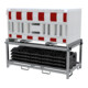 Schake Absperrschrankengitter SET 2, ohne Lampenadapter, Folie rot/weiß, Typ RA2/B (Art.-Nr. 33520K2)-1