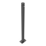 Schake Absperrstilpfosten Typ 464PB, ortsfest, Ø 60mm + Zierkopf, beschichtet-4