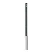 Schake Absperrstilpfosten Typ 464ZB, herausnehmbar + Profilzylinder, Ø 60mm + Zierkopf, beschichtet-5