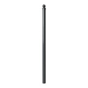 Schake Absperrstilpfosten Typ 465B, ortsfest, zum Einbetonieren, Ø 60mm + Kugelkopf, beschichtet,-2
