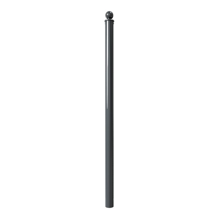 Schake Absperrstilpfosten Typ 465B, ortsfest, zum Einbetonieren, Ø 60mm + Kugelkopf, beschichtet,
