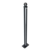 Schake Absperrstilpfosten Typ 465PB, ortsfest, Ø 60mm + Kugelkopf, beschichtet,-5