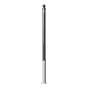 Schake Absperrstilpfosten Typ 465ZB, herausnehmbar + Profilzylinder, Ø 60mm + Kugelkopf, beschichtet,-5