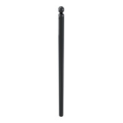Schake Absperrstilpfosten Typ 466B, ortsfest, zum Einbetonieren, Ø 60mm + Kugelkopf, beschichtet,-2