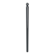 Schake Absperrstilpfosten Typ 466B, ortsfest, zum Einbetonieren, Ø 60mm + Kugelkopf, beschichtet,-5