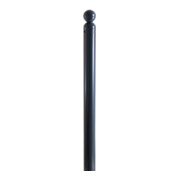 Schake Absperrstilpfosten Typ 466FB, herausnehmbar + Dreikantverschluß, Ø 60mm + Kugelkopf, beschichtet,