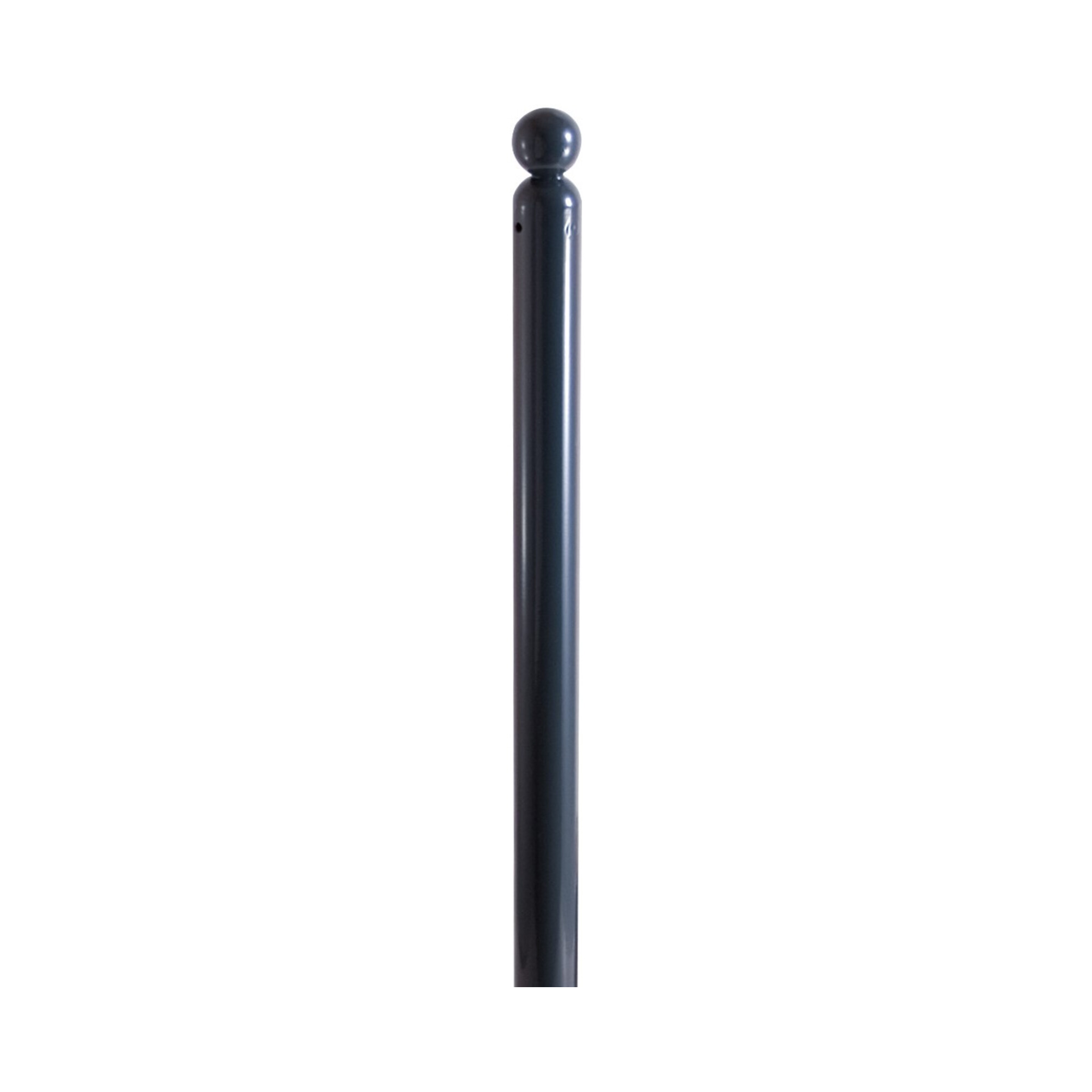 Schake Absperrstilpfosten Typ 466PB, ortsfest, Ø 60mm + Kugelkopf, beschichtet,