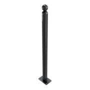 Schake Absperrstilpfosten Typ 466PB, ortsfest, Ø 60mm + Kugelkopf, beschichtet,-5