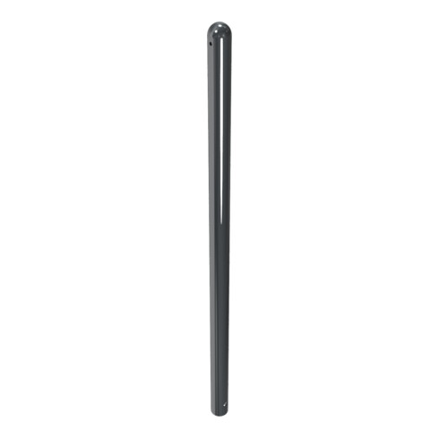 Schake Absperrstilpfosten Typ 468B, ortsfest, zum Einbetonieren, Ø 60mm + Halbkugel, beschichtet,