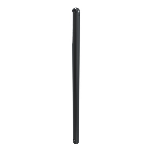 Schake Absperrstilpfosten Typ 468B, ortsfest, zum Einbetonieren, Ø 60mm + Halbkugel, beschichtet,