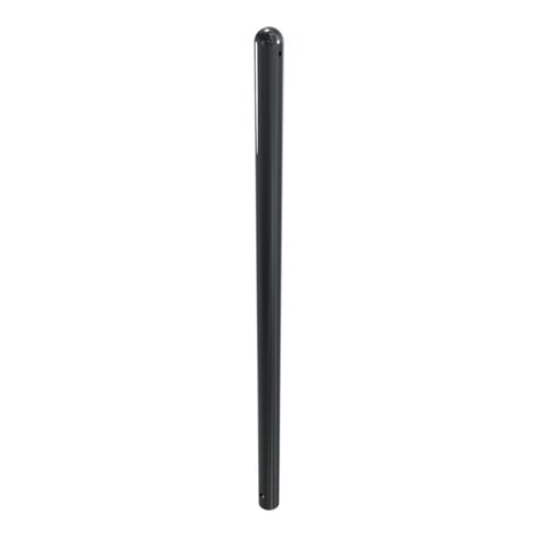 Schake Absperrstilpfosten Typ 468B, ortsfest, zum Einbetonieren, Ø 60mm + Halbkugel, beschichtet,
