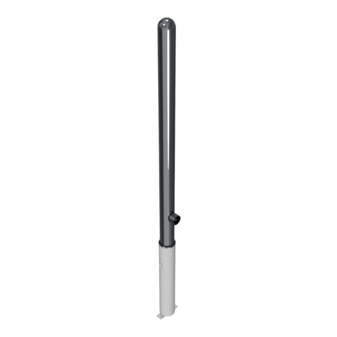Schake Absperrstilpfosten Typ 468FB, herausnehmbar + Dreikantverschluß, Ø 60mm + Halbkugel, beschichtet,
