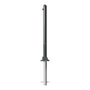Schake Absperrstilpfosten Typ 468FUHB, umlegbar + Dreikantverschluß, zum Einbetonieren, Ø 60mm + Halbkugel, beschichtet,-5