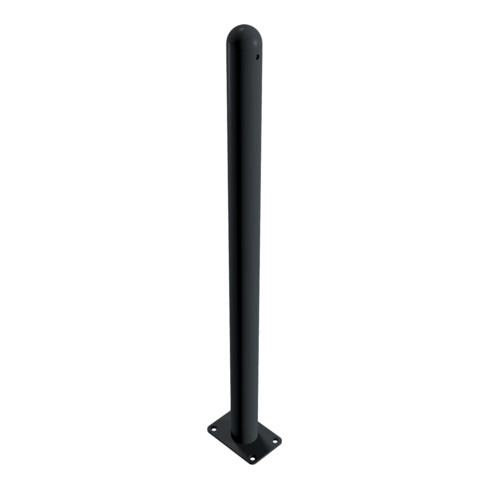Schake Absperrstilpfosten Typ 468PB, ortsfest, Ø 60mm + Halbkugel, beschichtet,