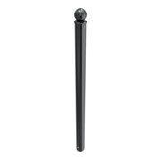 Schake Absperrstilpfosten Typ 474B, ortsfest, zum Einbetonieren, Ø 76mm + Kugelkopf, beschichtet,-2