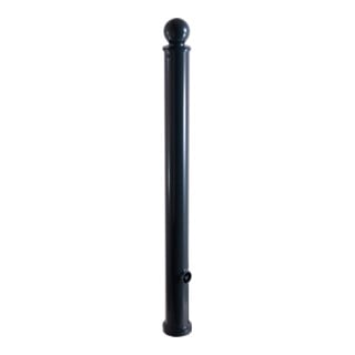 Schake Absperrstilpfosten Typ 474FB, herausnehmbar + Dreikantverschluß, Ø 76mm + Kugelkopf, beschichtet,